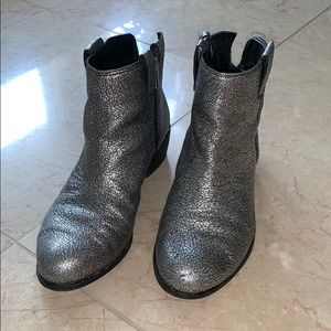 Silver Sam Edelman Booties